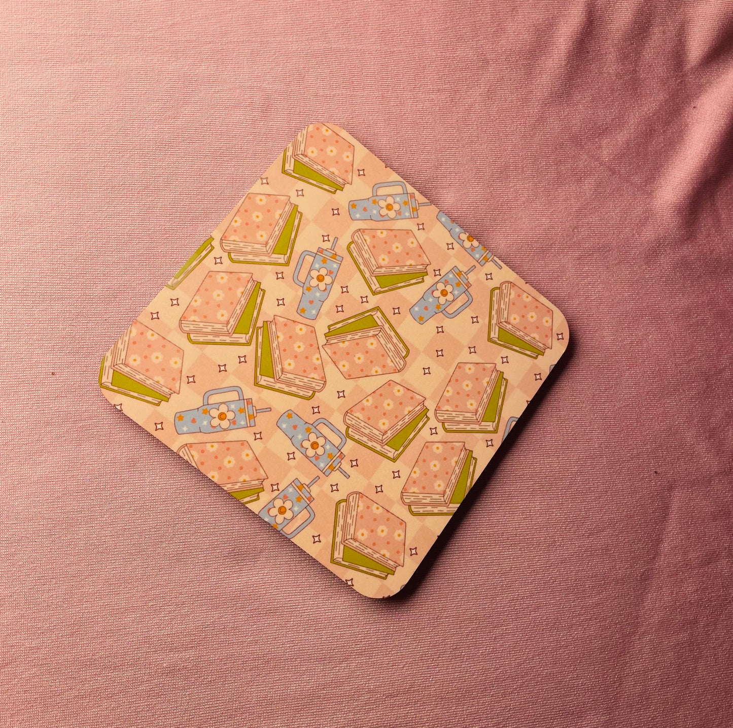 Books & Stanley cups Coaster