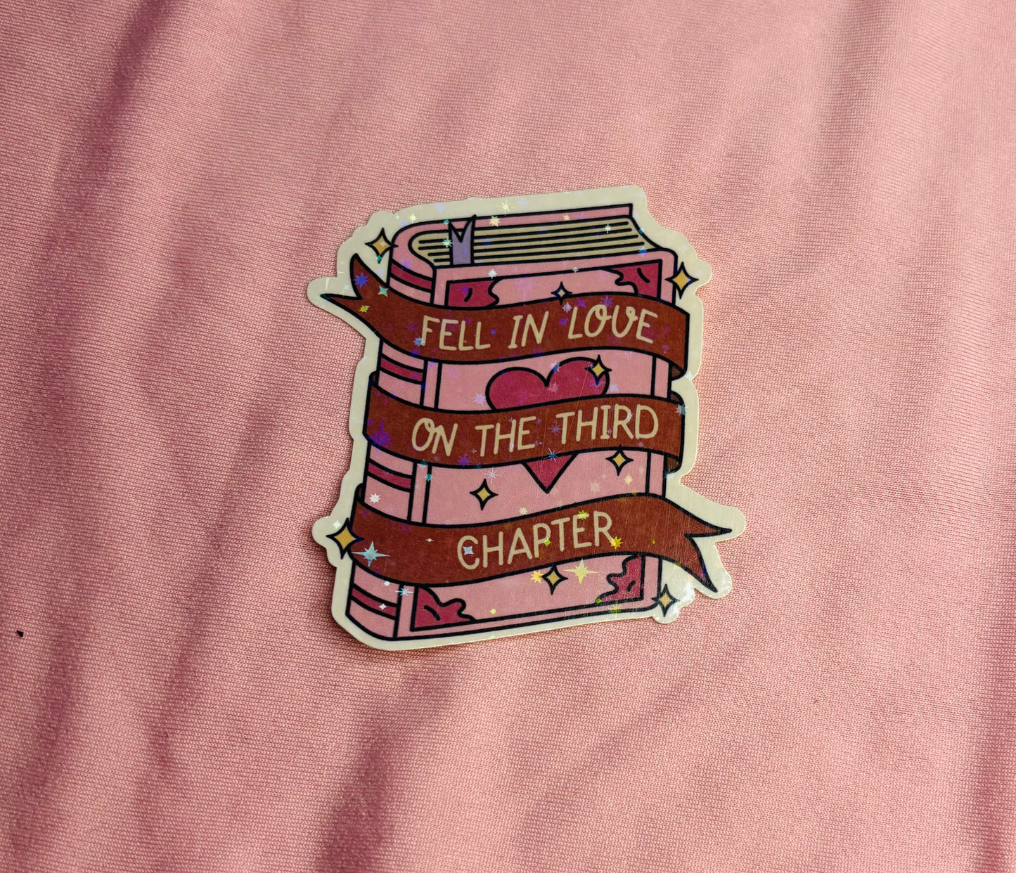 Fell in love on the third chapter sticker