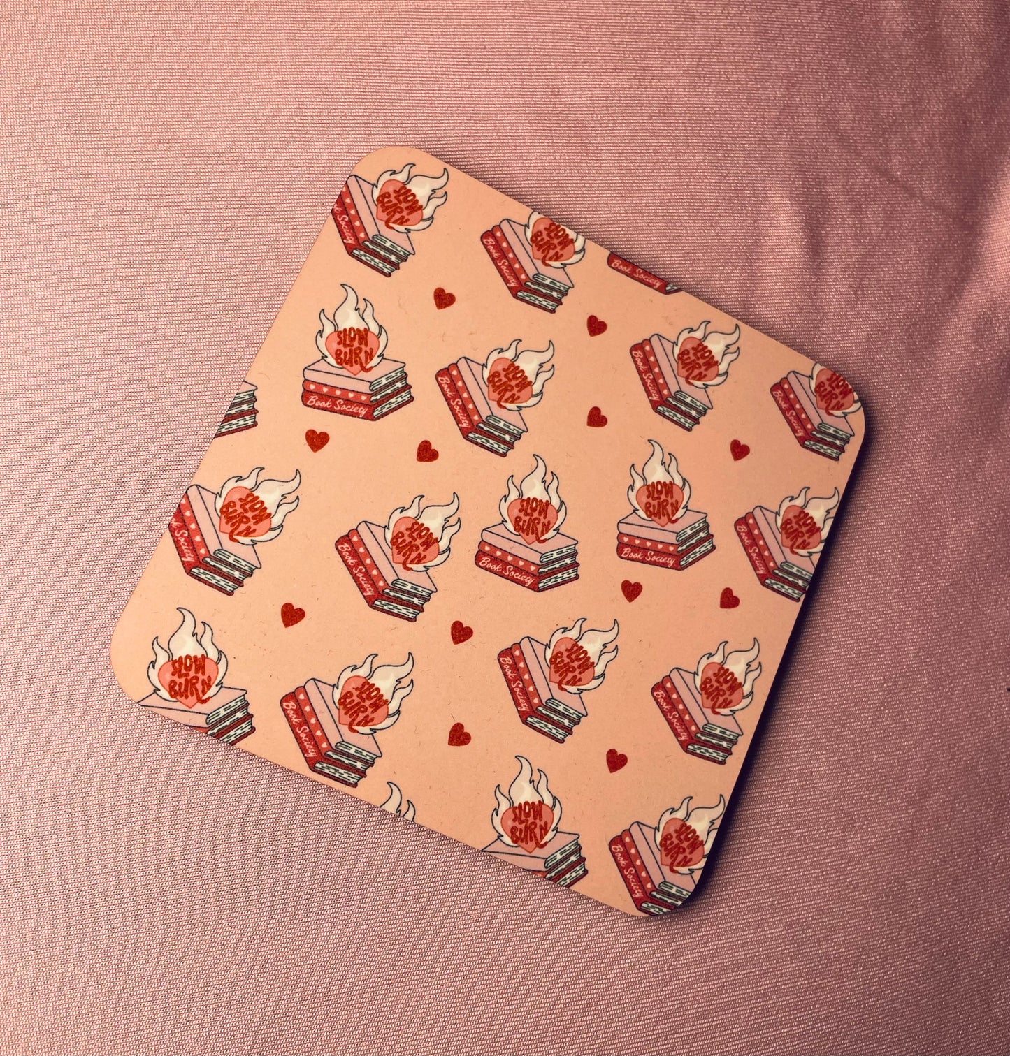 Slow Burn Book Society Coaster