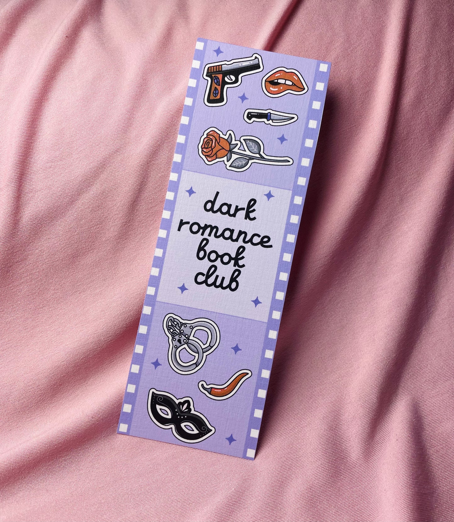Dark Romance Book Club Card Bookmark
