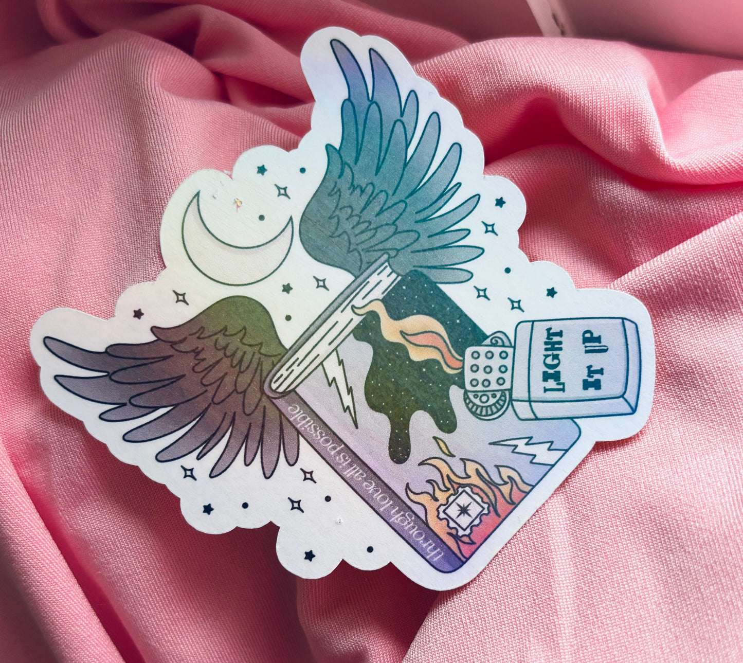 Crescent City Lighter Sticker