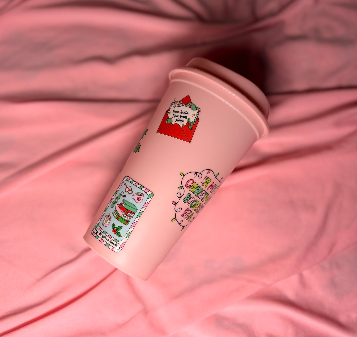 In my bookish christmas era hot cup