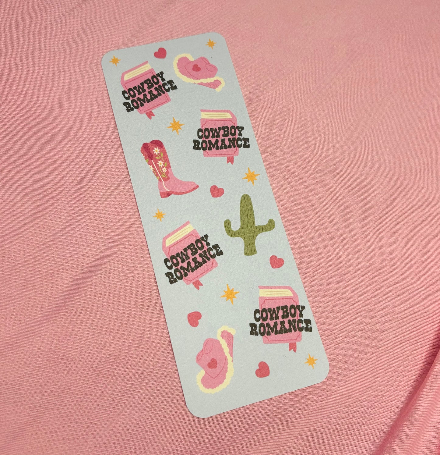 Cowboy Romance Card Bookmark