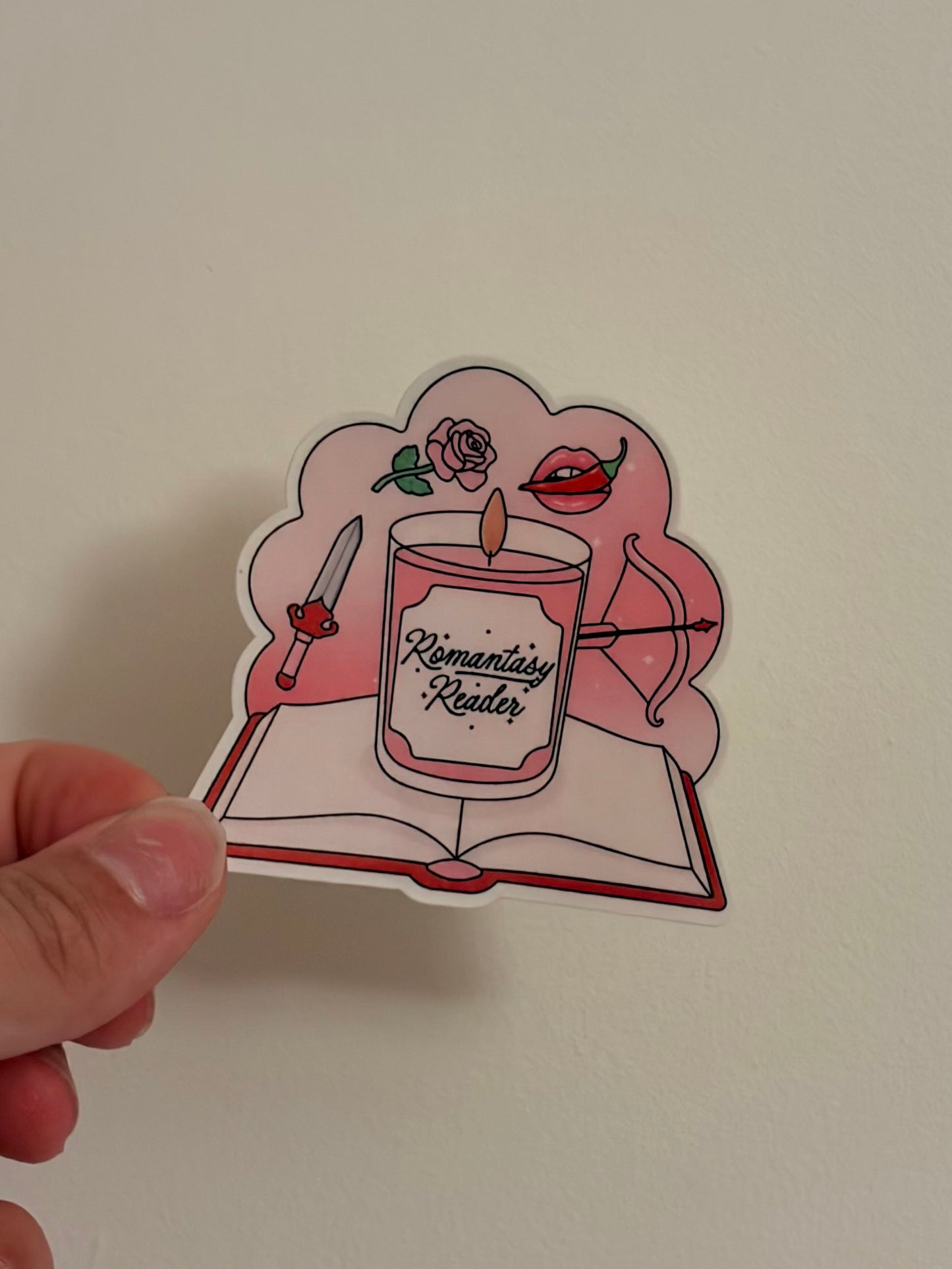 Romantasy Reader Sticker