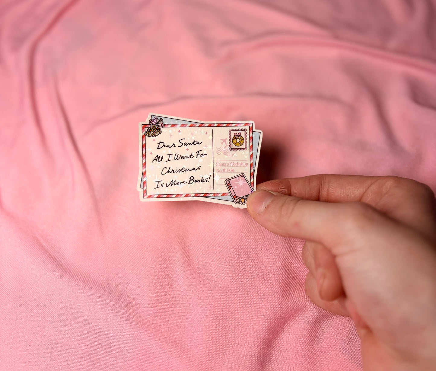 More books postcard Sticker