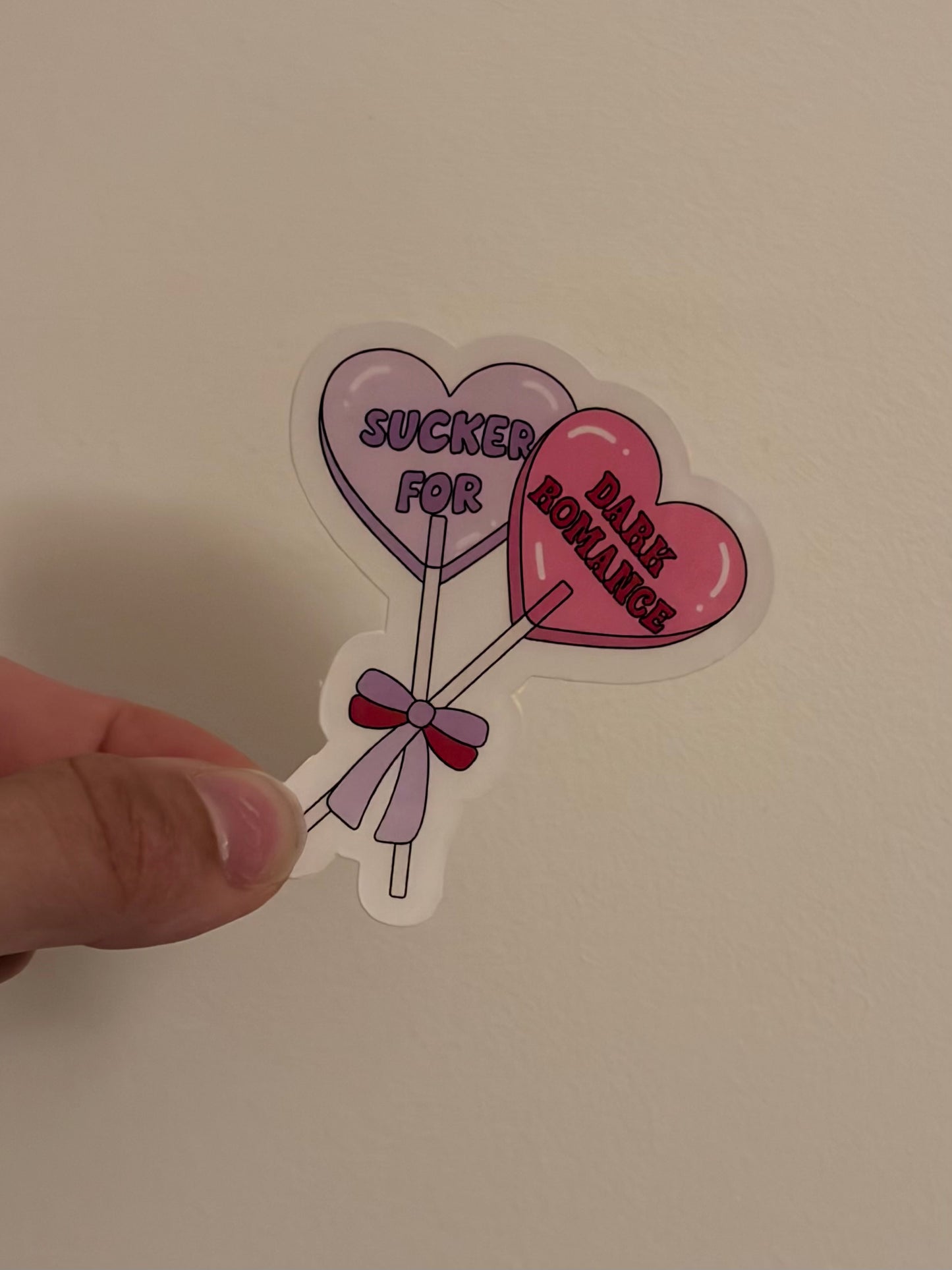 Sucker for Dark Romance sticker