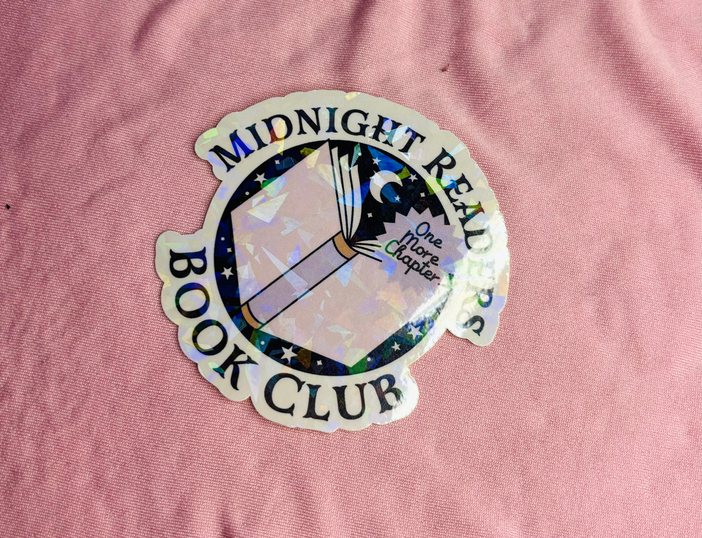 Midnight Readers Book Club Sticker