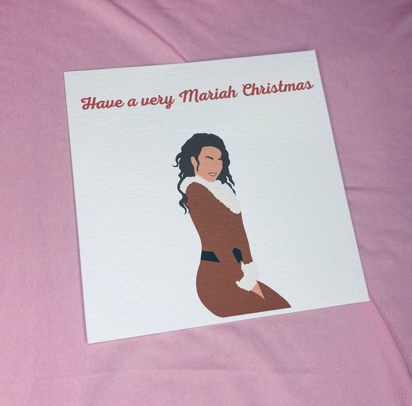 Have a mariah xmas greeting card