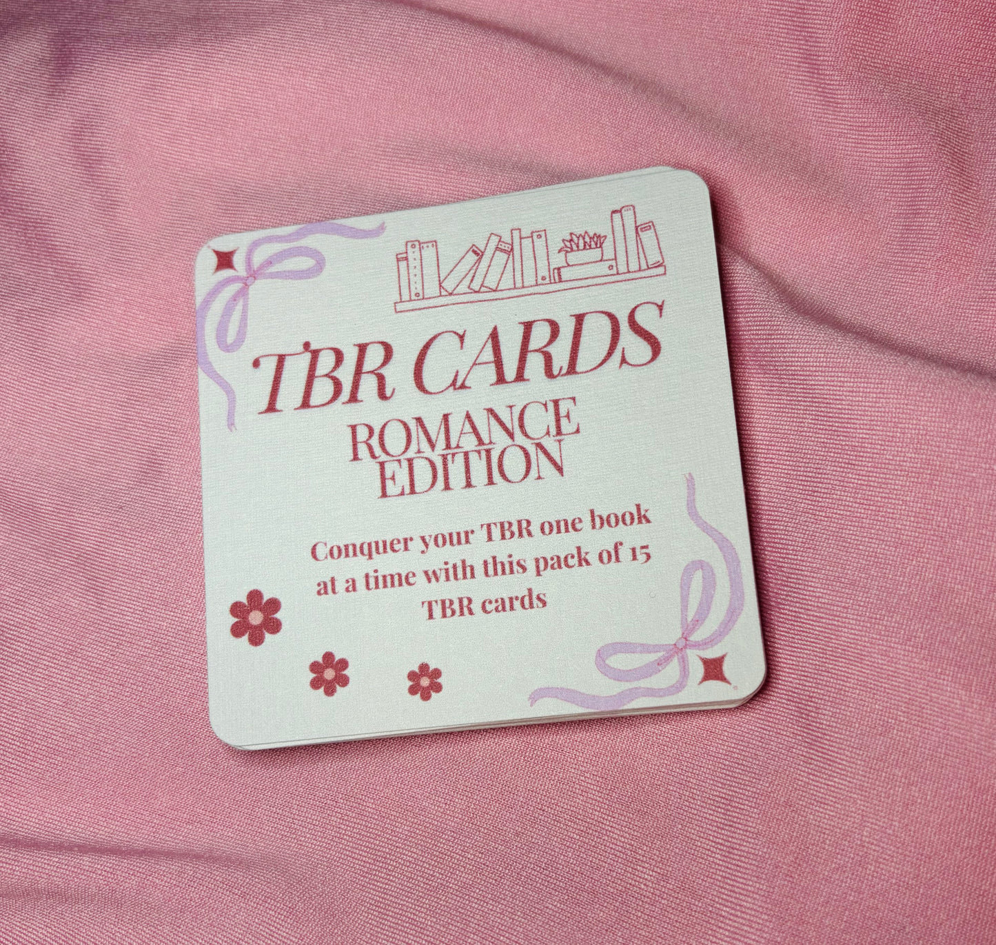 TBR Cards - Romance Edition