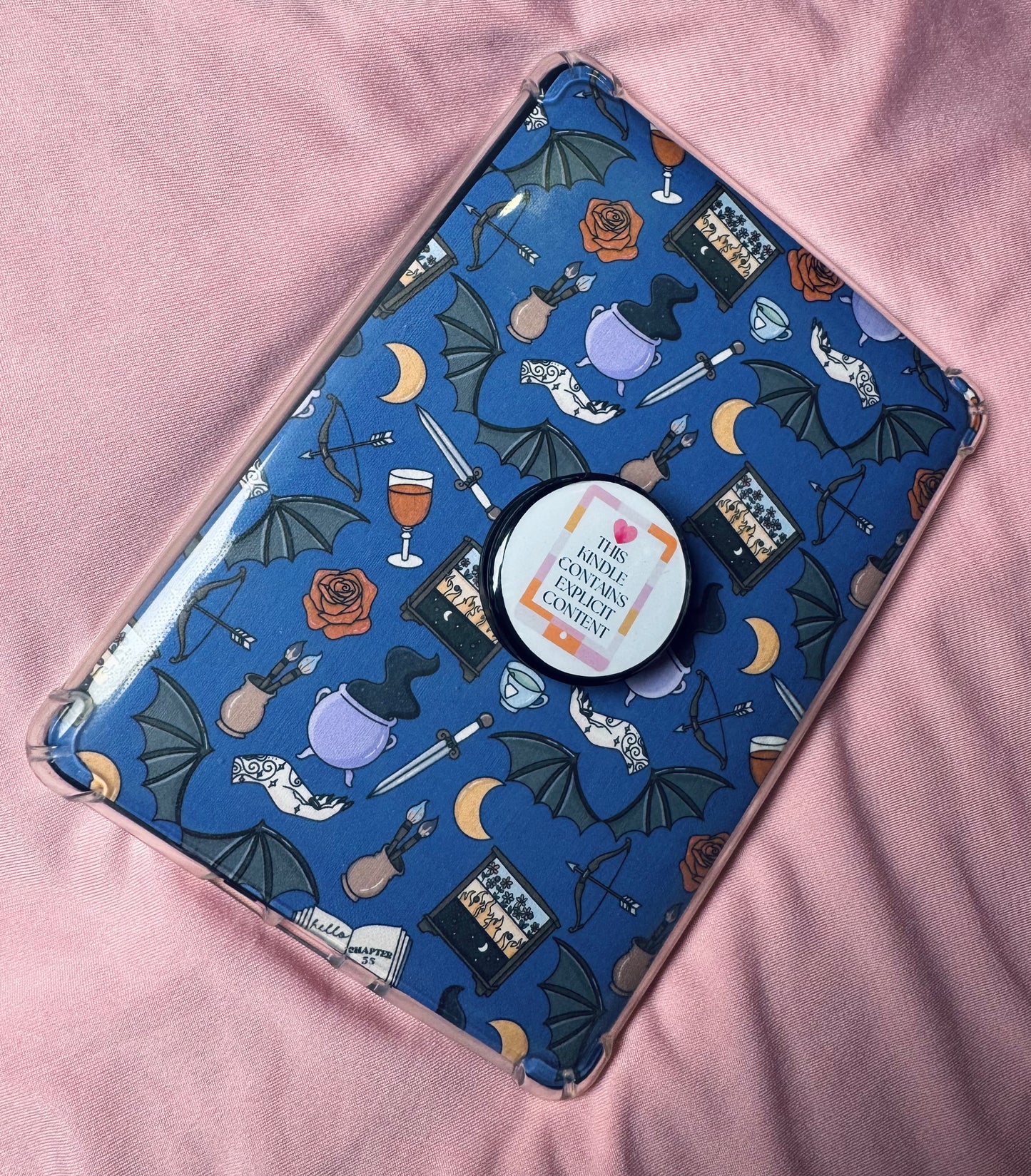Acotar themed Kindle Insert - E-reader card insert for clear cases
