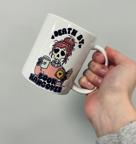 Death By Book Hangover | Ceramic Mug 11oz