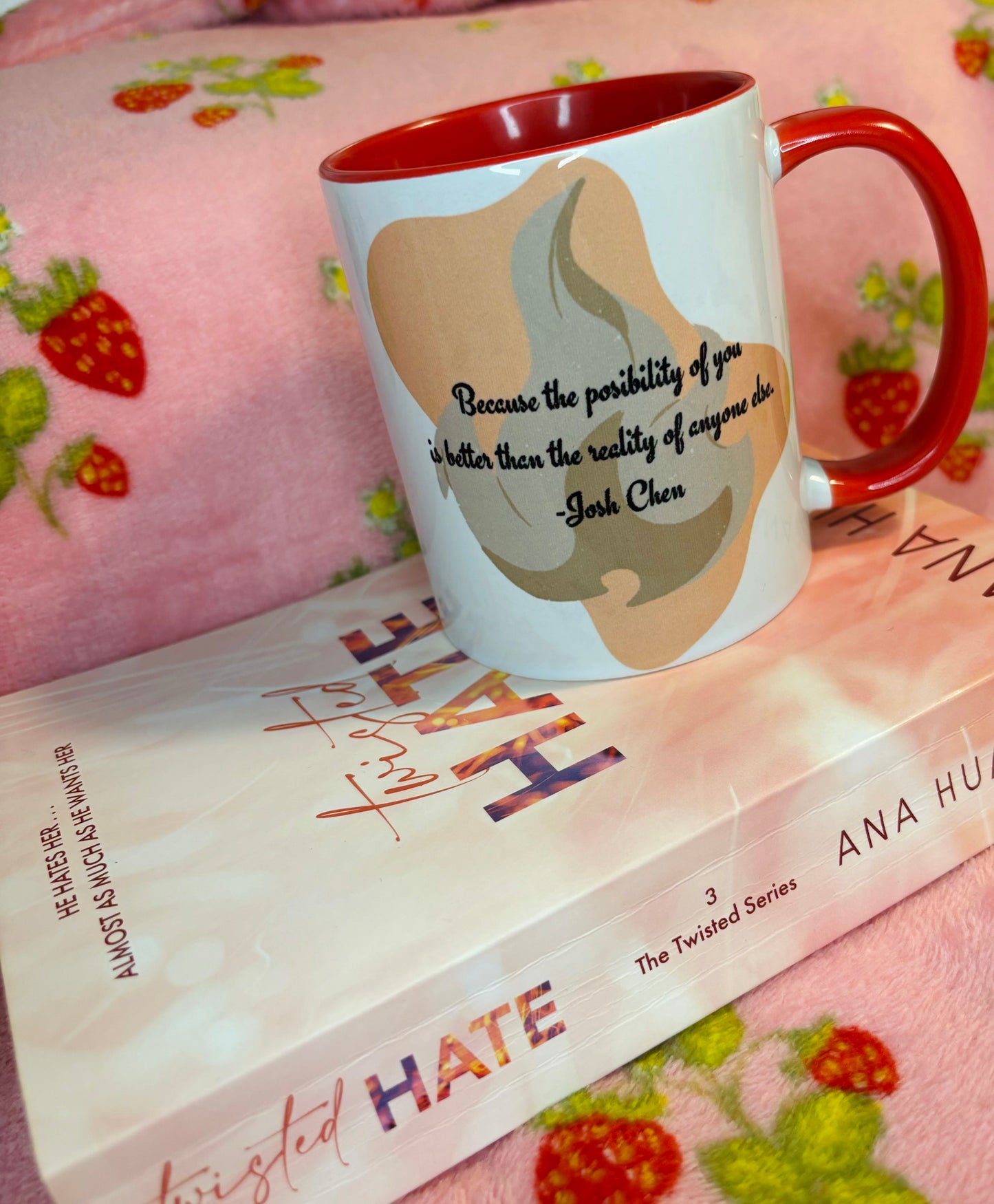 Twisted Hate 11oz Ceramic Red Mug | Josh Chen