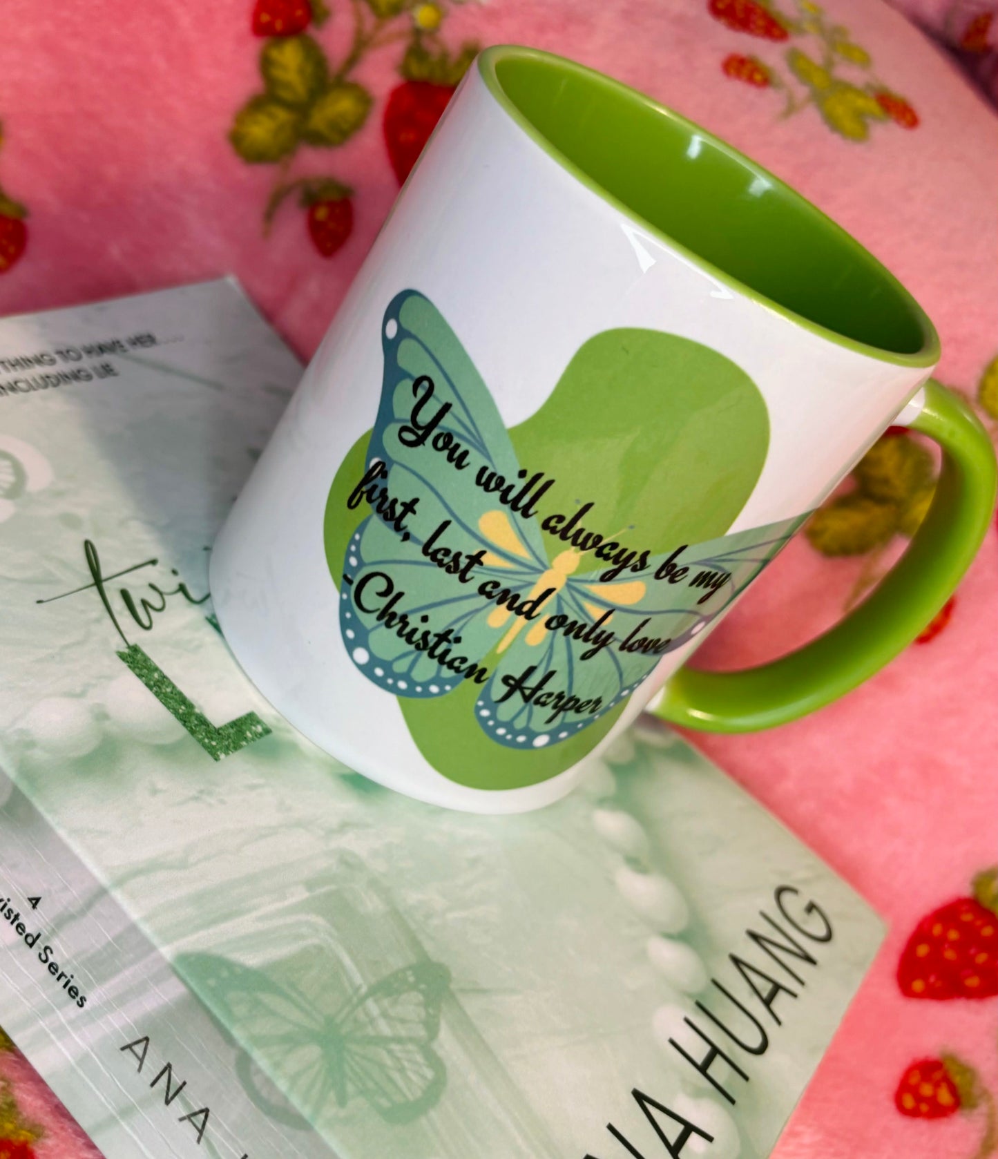 Twisted Lies 11oz Ceramic Green Mug | Christian Harper