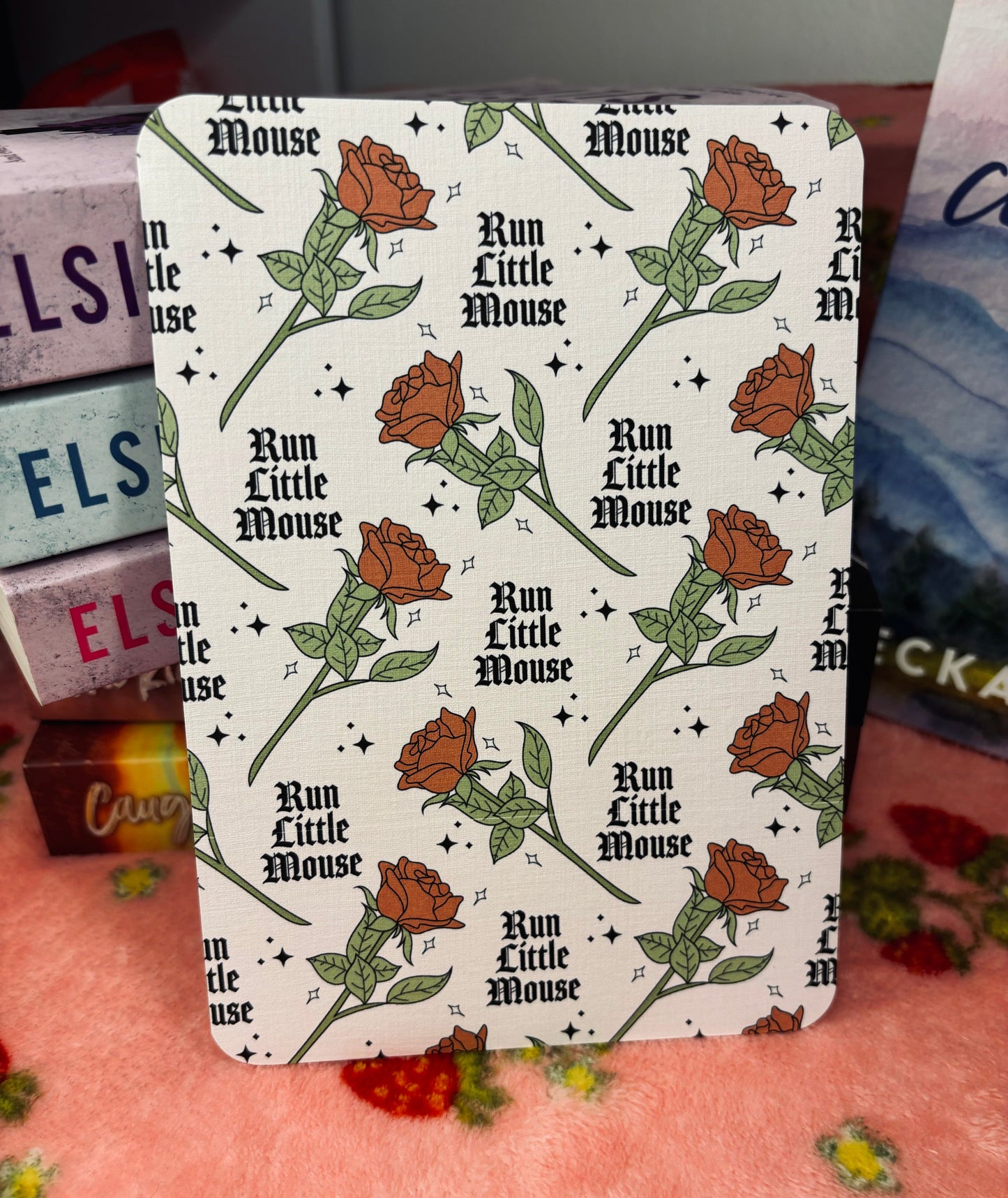 Too Scared Little Mouse, Kindle Insert - E-reader card insert for clear cases - Officially Licensed