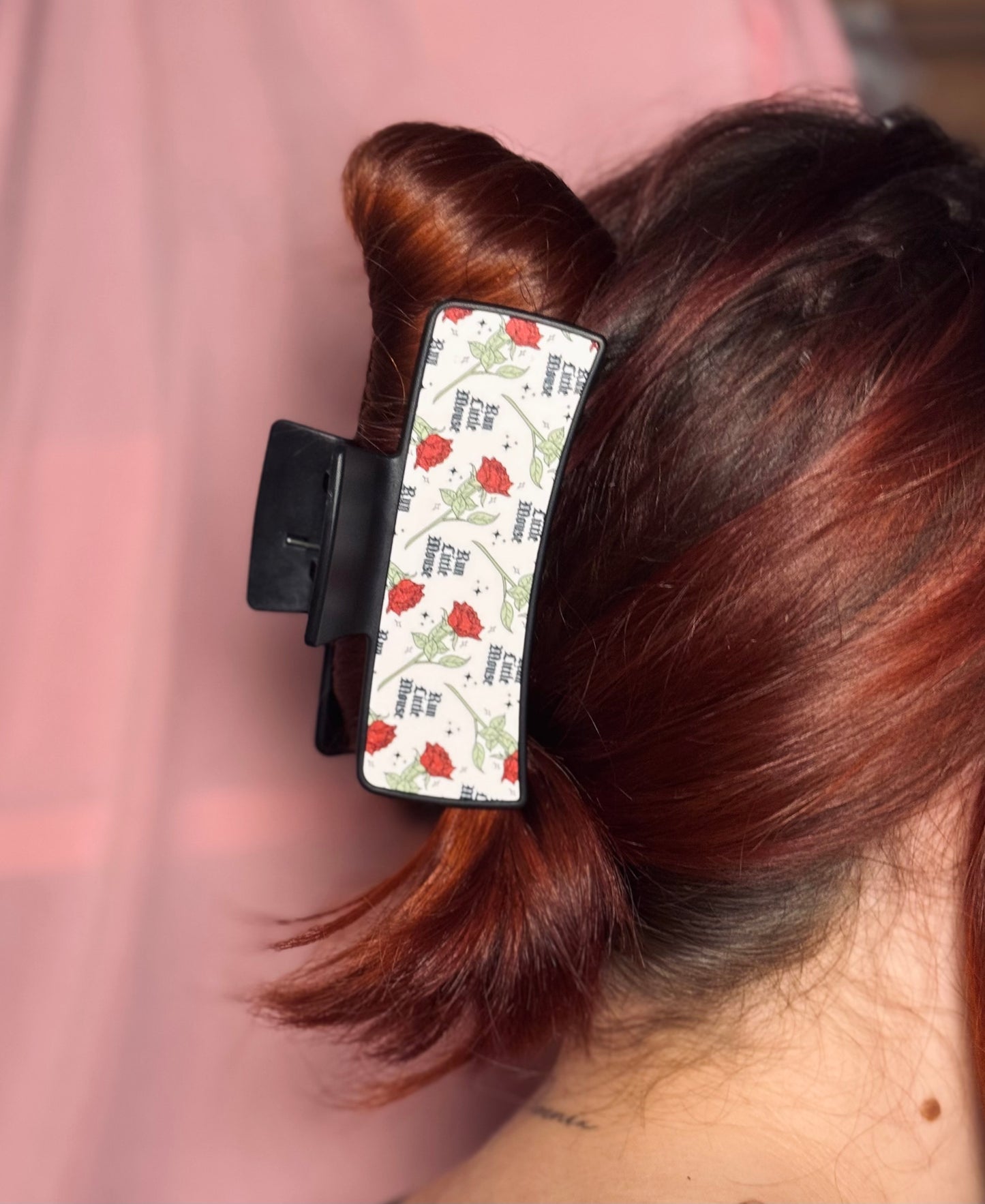Run Little Mouse Claw Clip