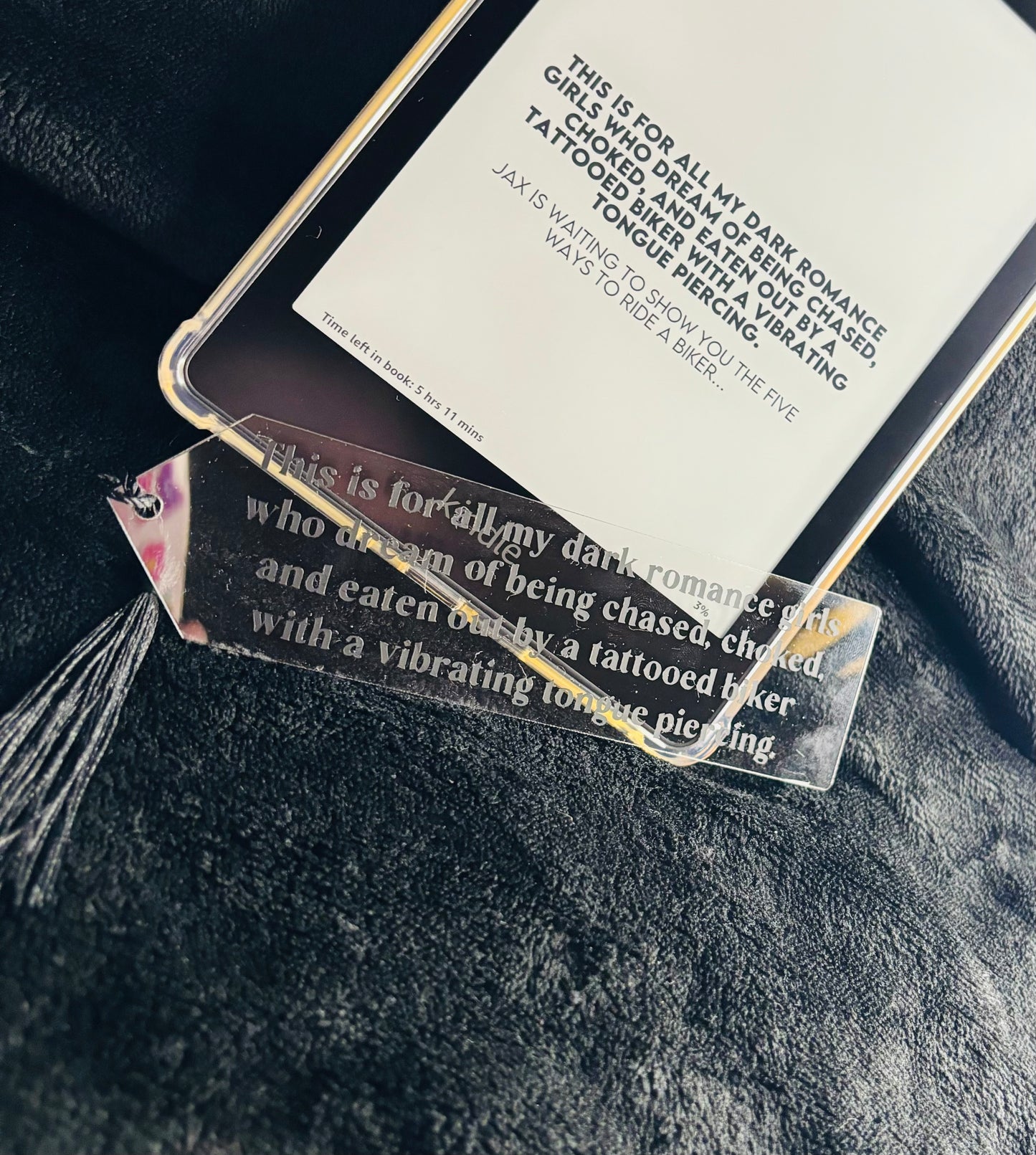 Chaos dedication bookmark