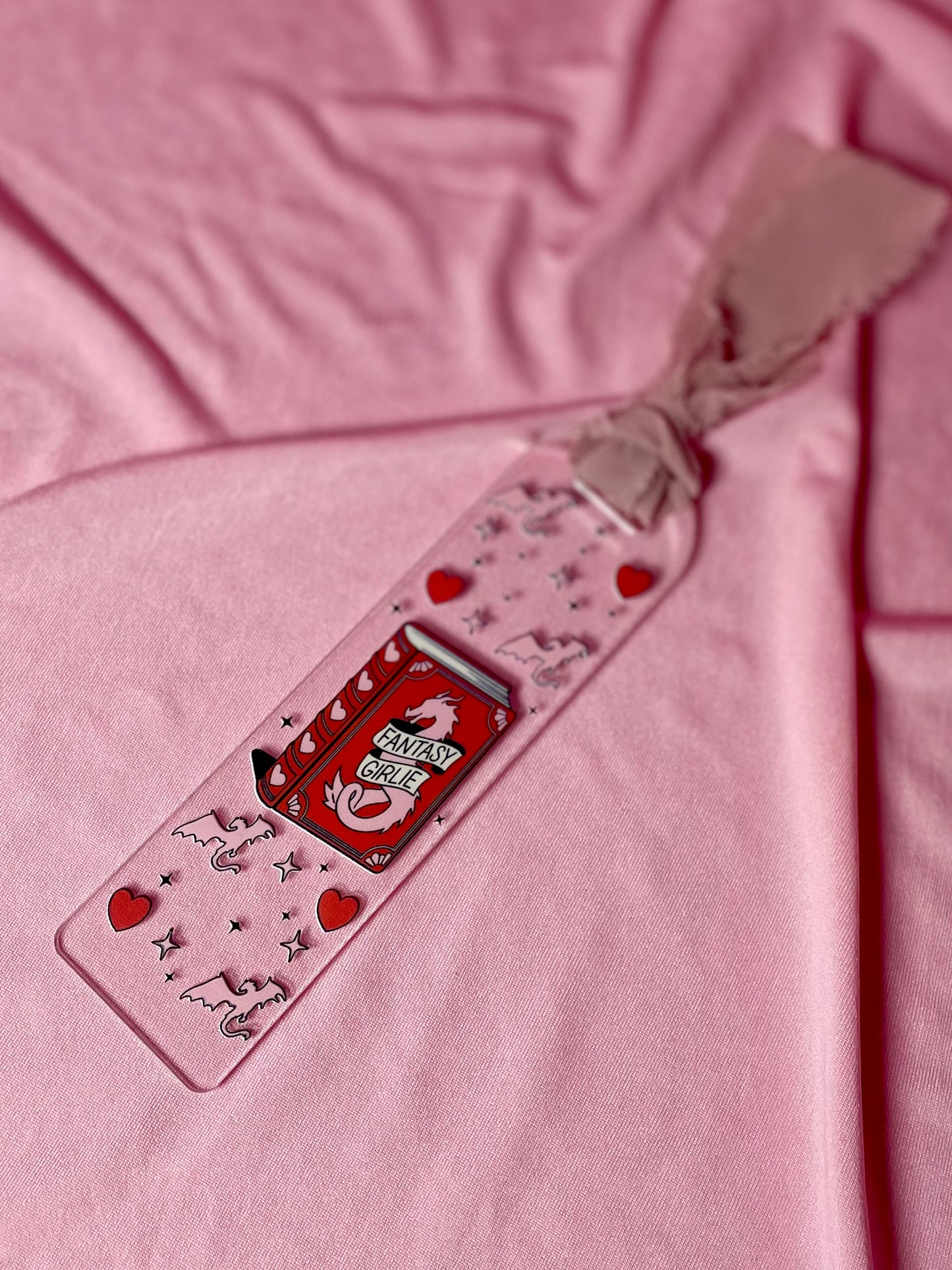 Fantasy Girlie Acrylic Bookmark