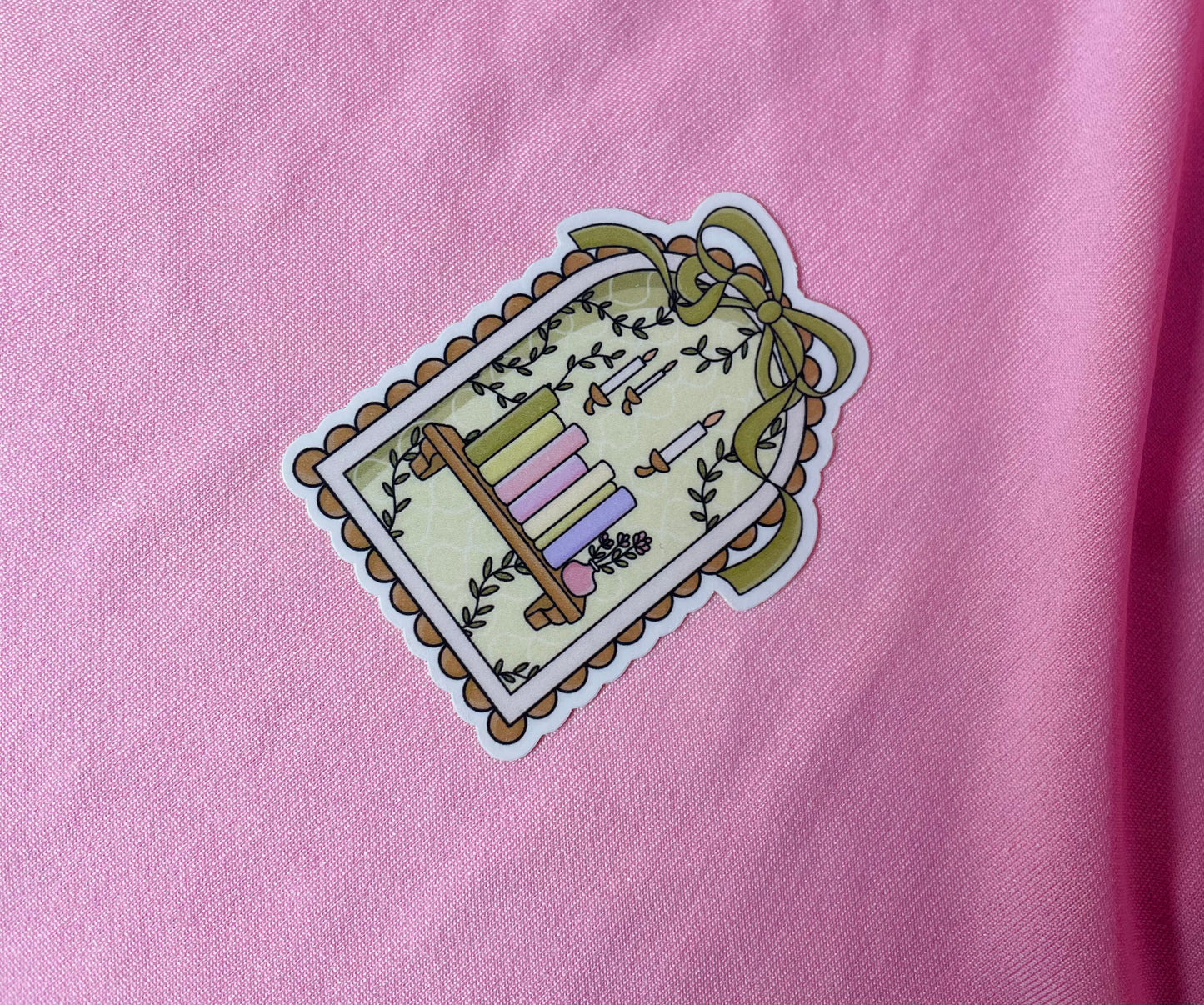Bookshelf Frame Sticker
