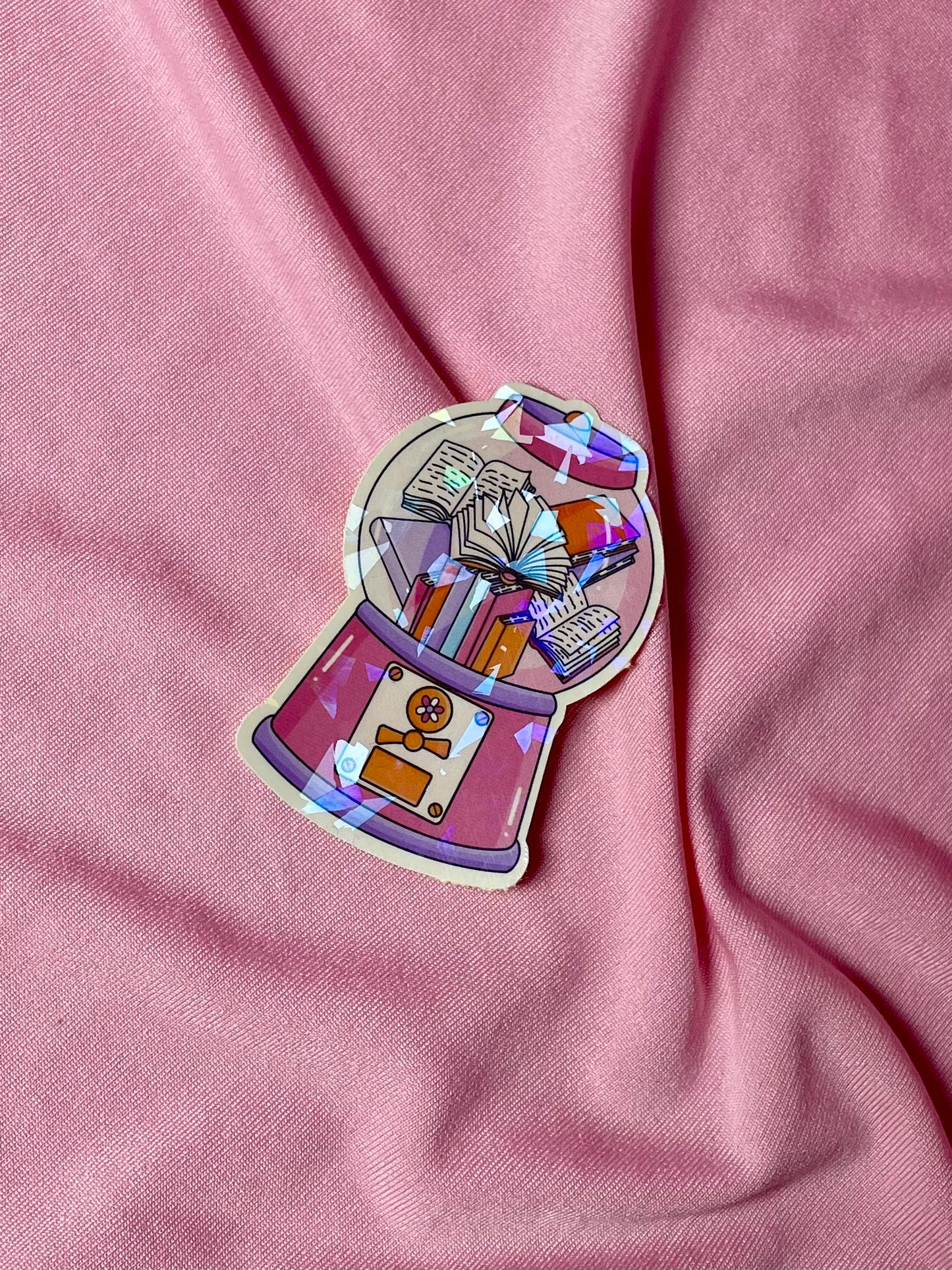 Bookish Gumball Machine Sticker