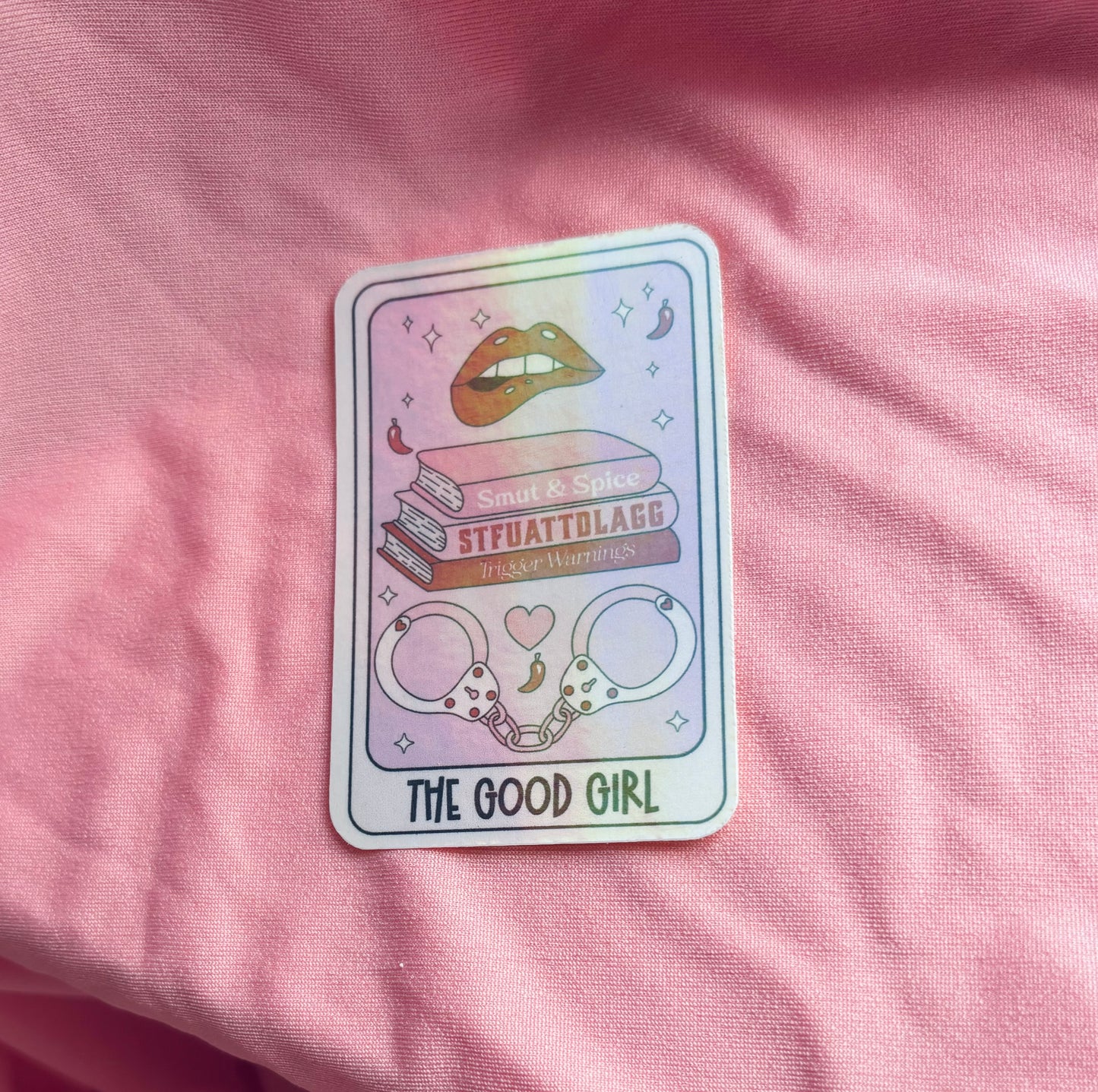 The good girl tarot sticker