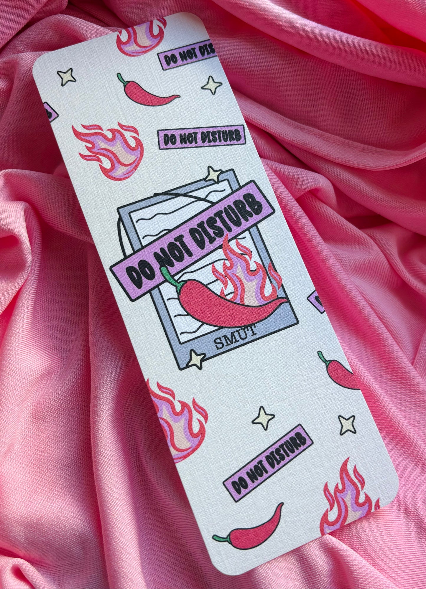 Do not disturb, reading Smut Card Bookmark