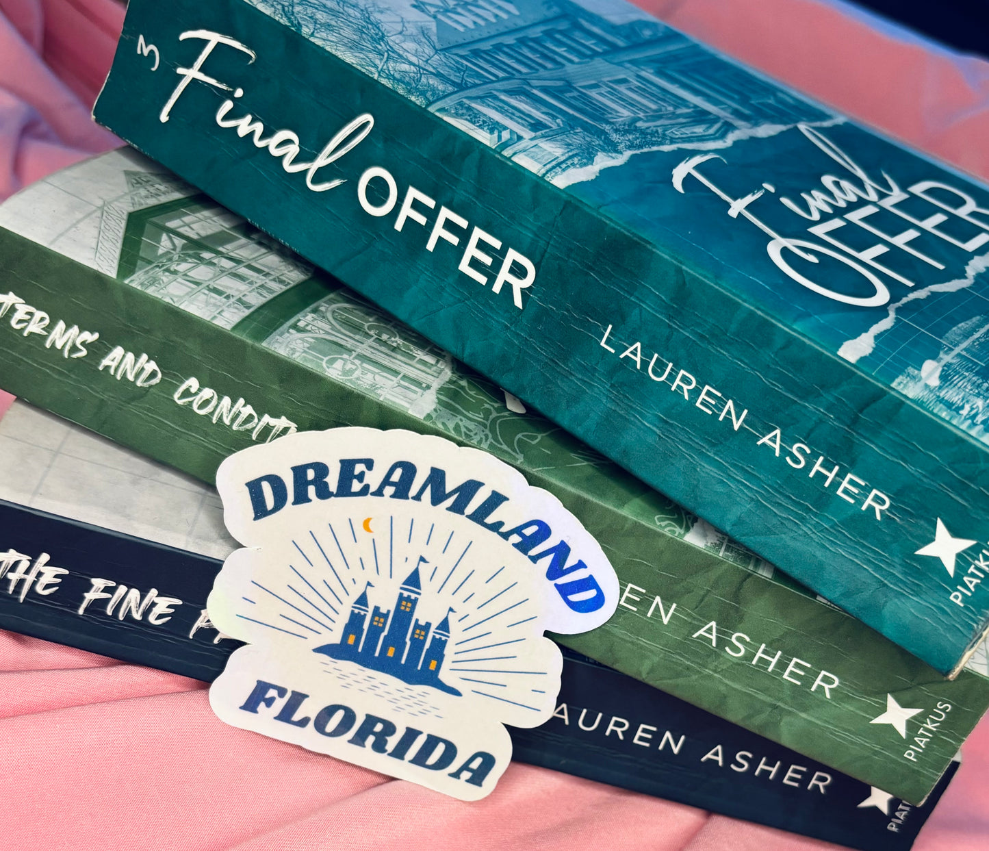 Dreamland Florida Holographic Sticker | Lauren Asher