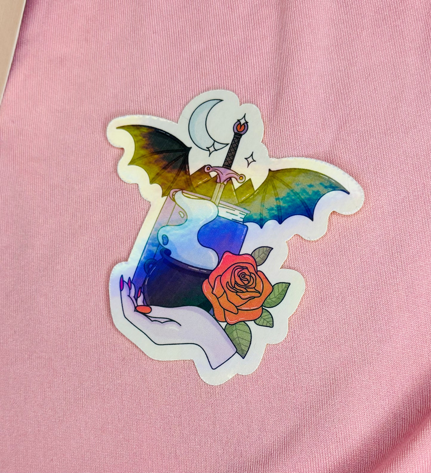 Acotar inspired Holographic Sticker