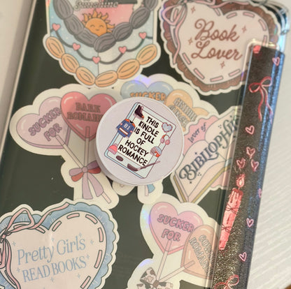 Hockey Romance Kindle Grip