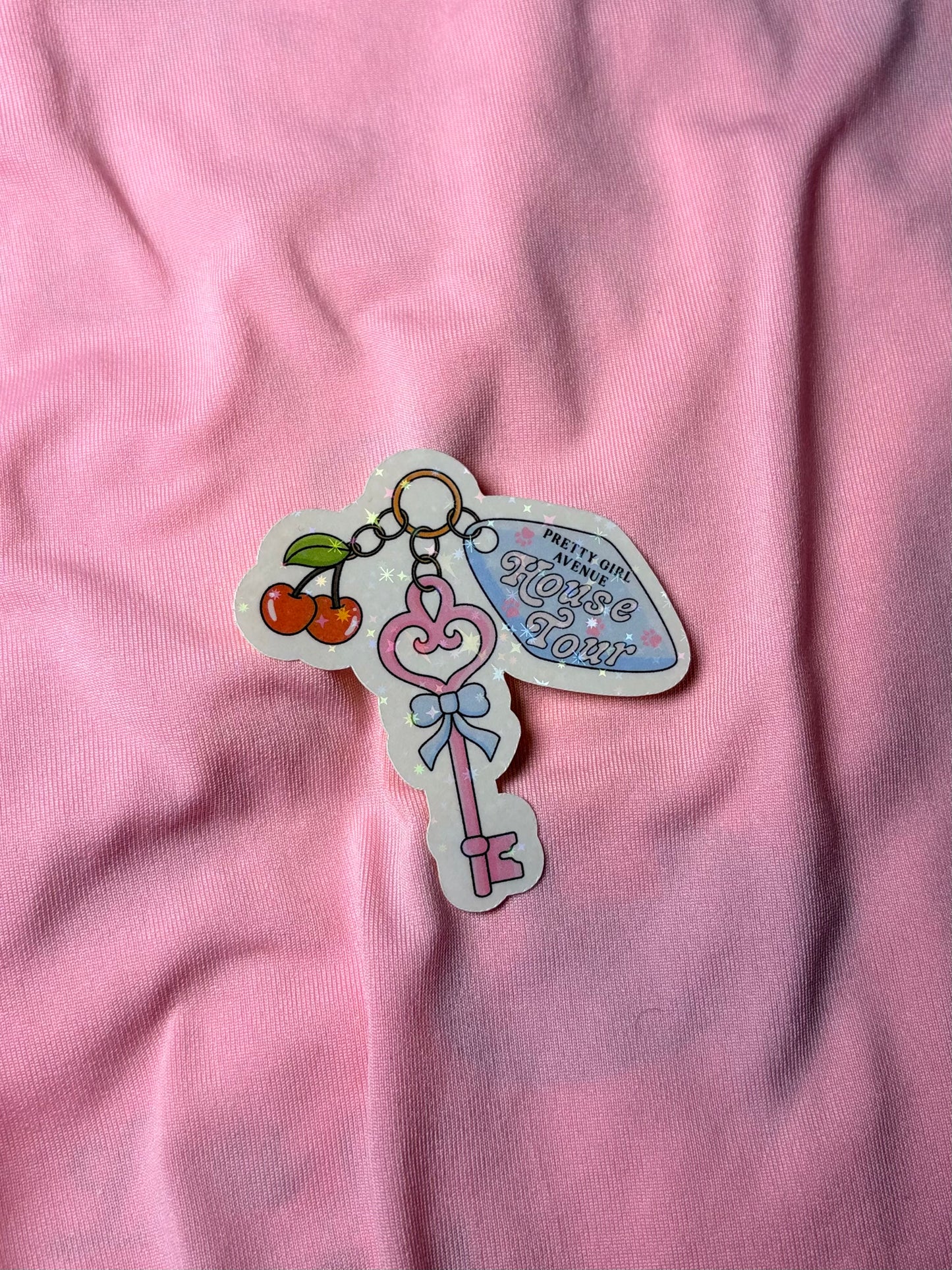 Pretty girl avenue Sticker