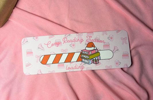 Cosy reading season - Card Bookmark