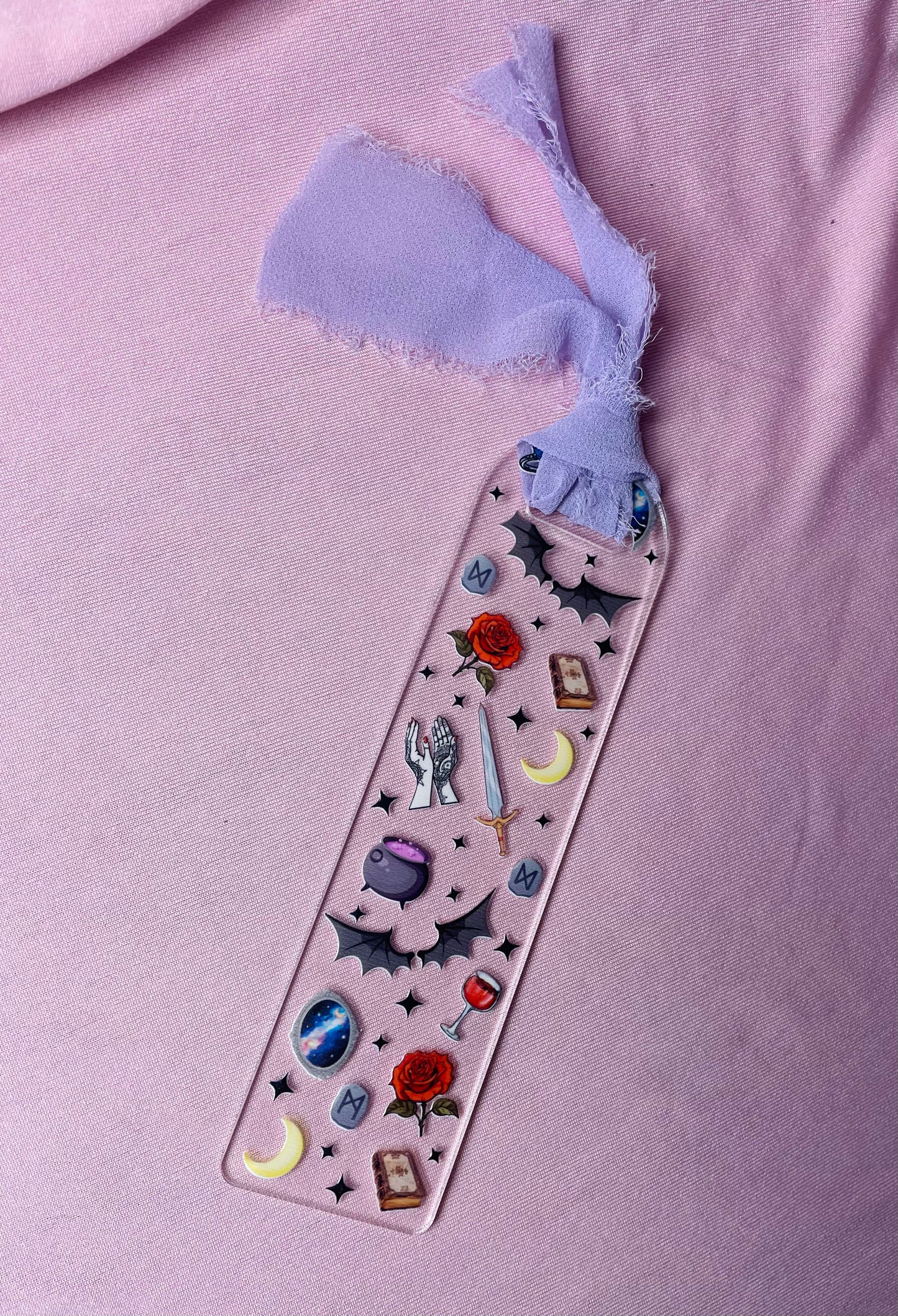 Acotar inspired acrylic bookmark