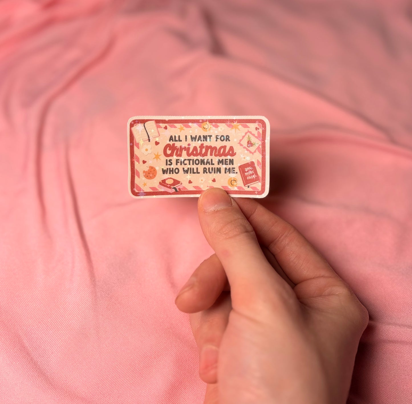 All I want for Christmas Sticker