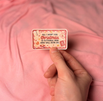 All I want for Christmas Sticker