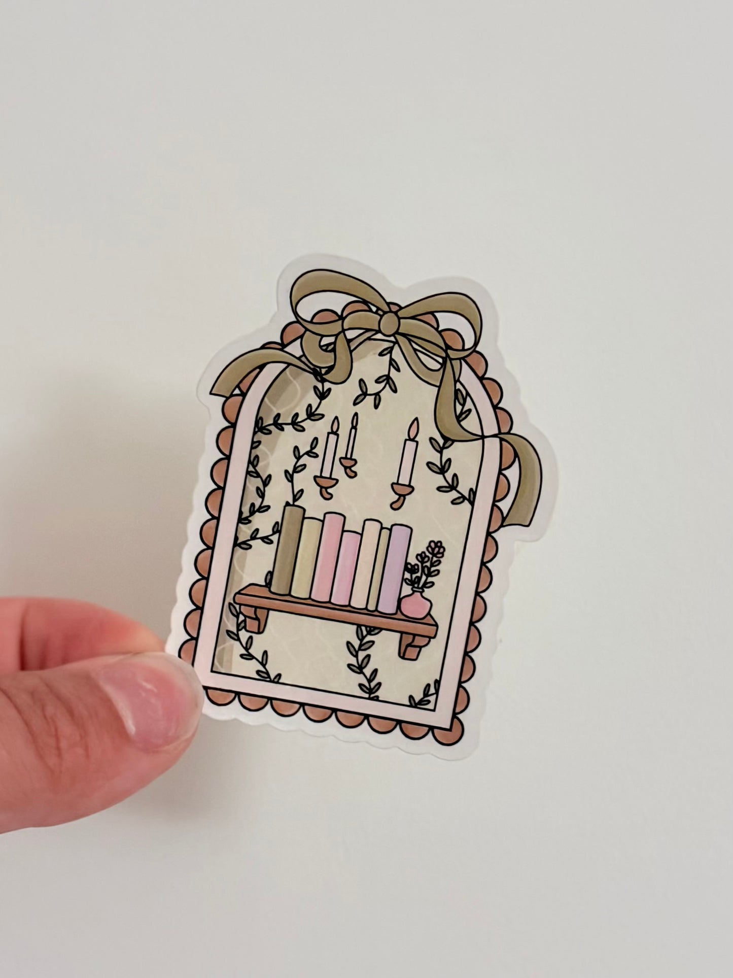 Bookshelf Frame Sticker