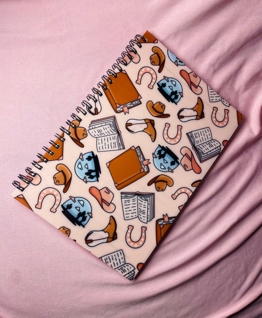 Cowboy romance notebook
