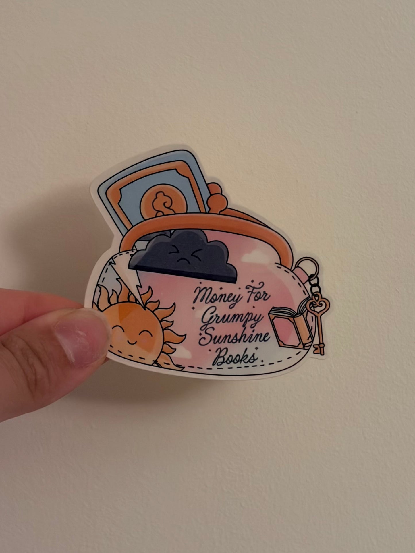 Money for Grumpy/Sunshine Sticker