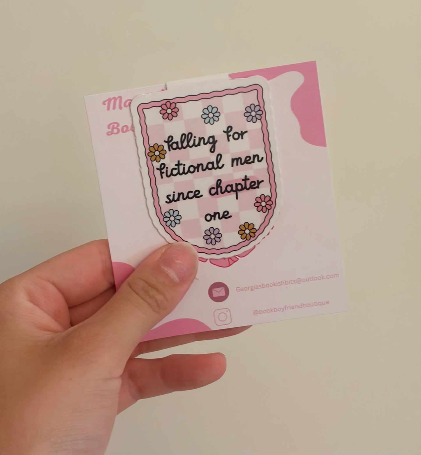 Falling in love Magnetic Bookmark