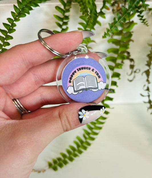 Daddy issues and tbr keychain