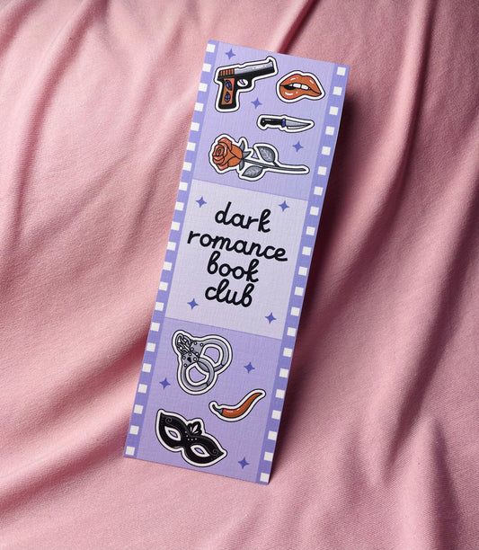 Dark Romance Book Club Card Bookmark