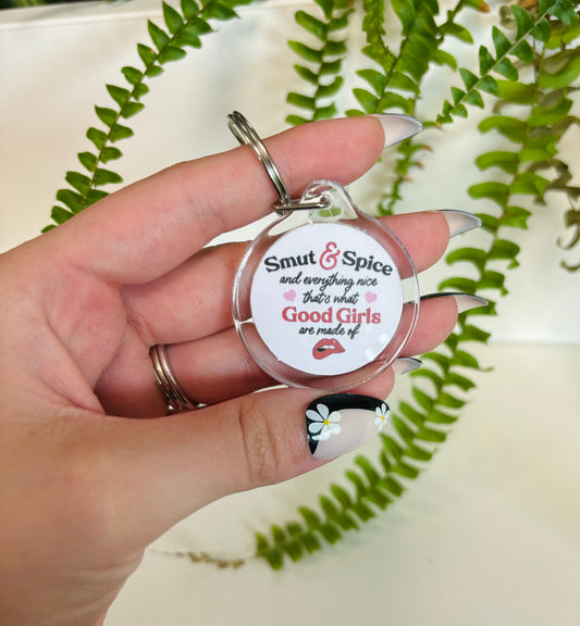 Smut & Spice keychain