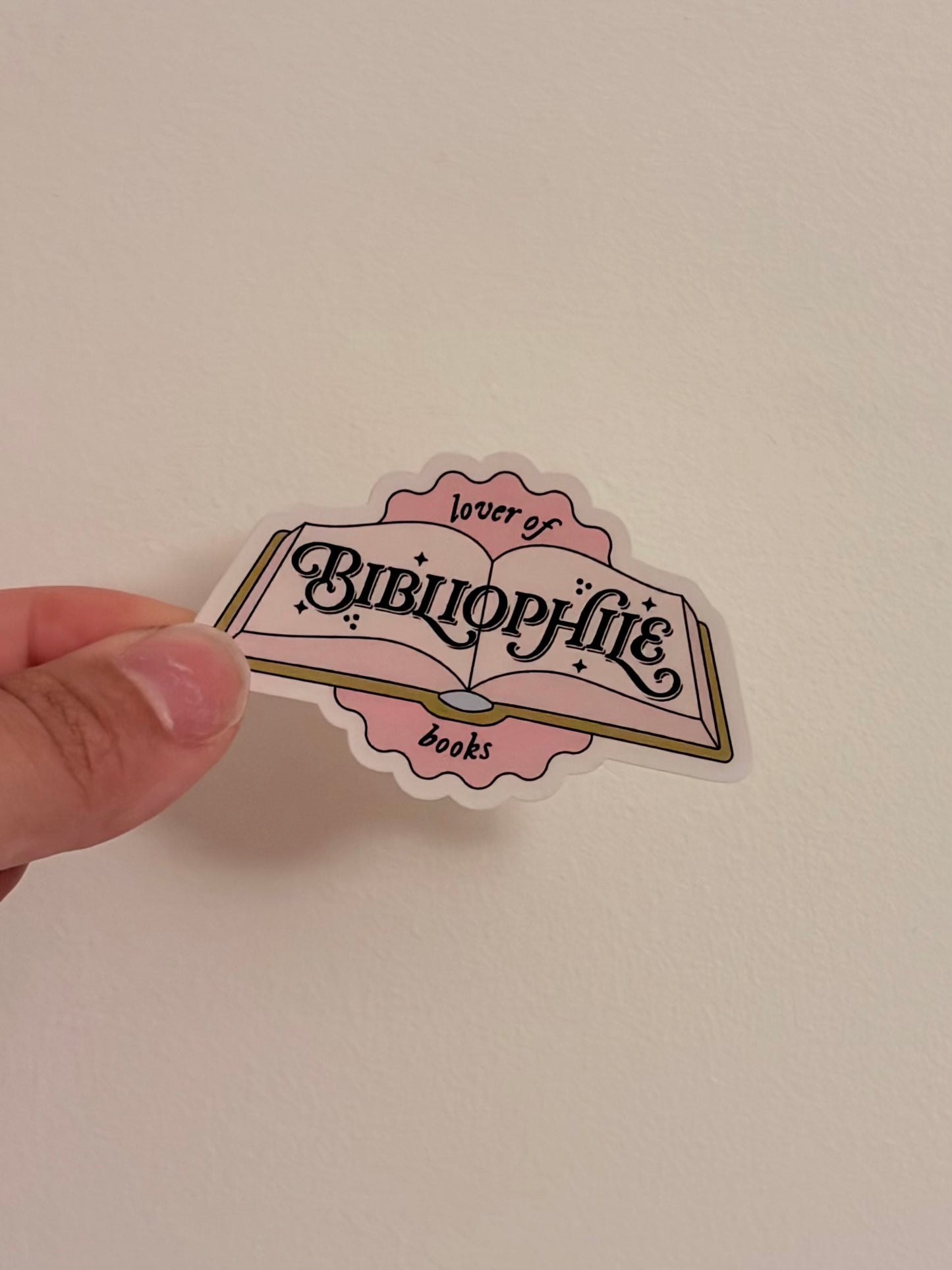 Bibliophile Sticker