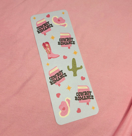 Cowboy Romance Card Bookmark