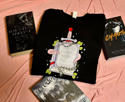 Trigger warnings sweatshirt