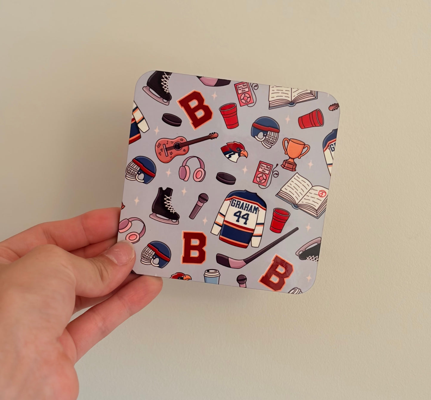 Off campus coaster