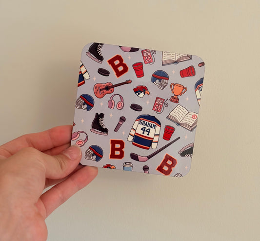 Off campus coaster