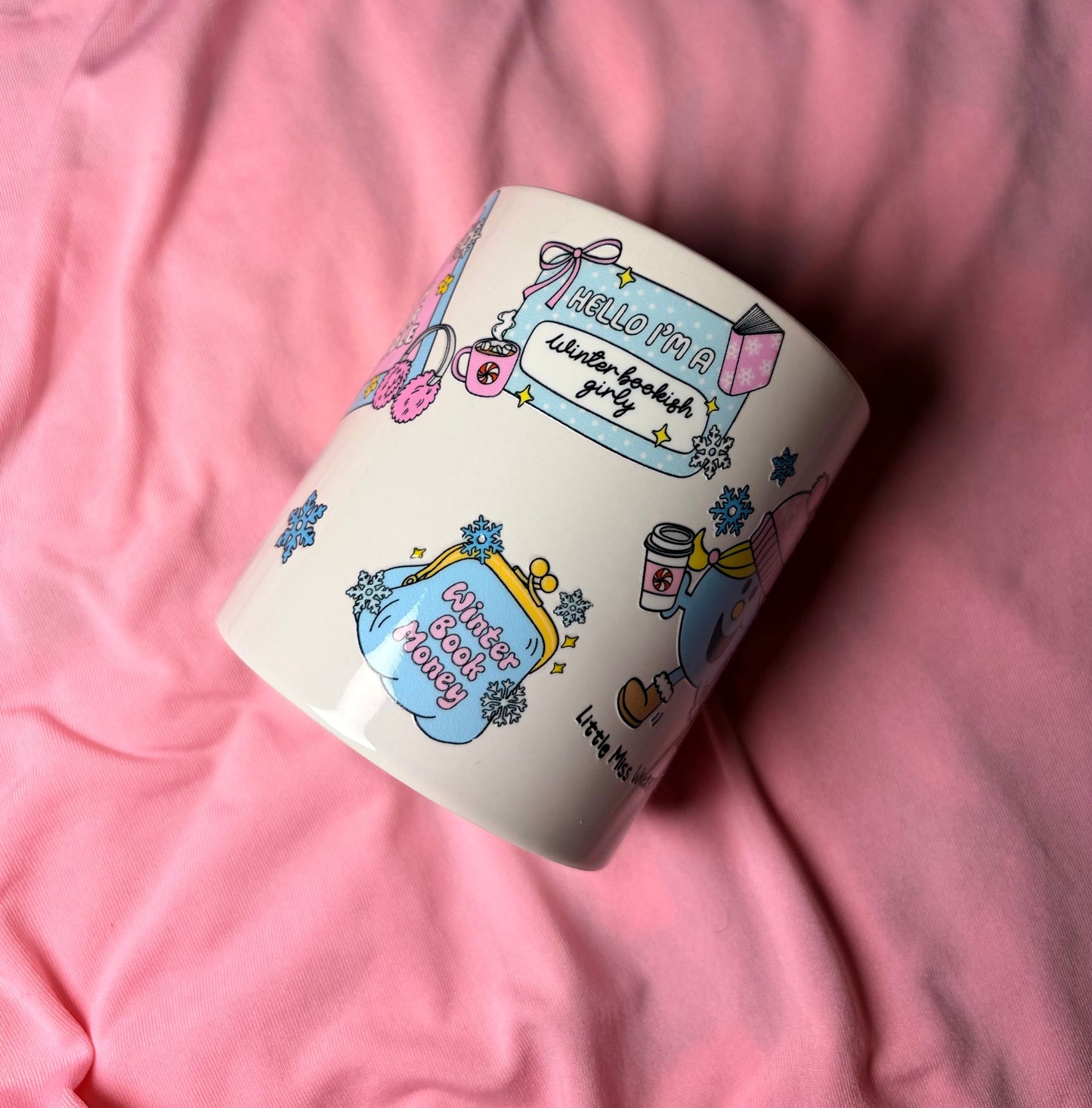 Little miss winter reader money box