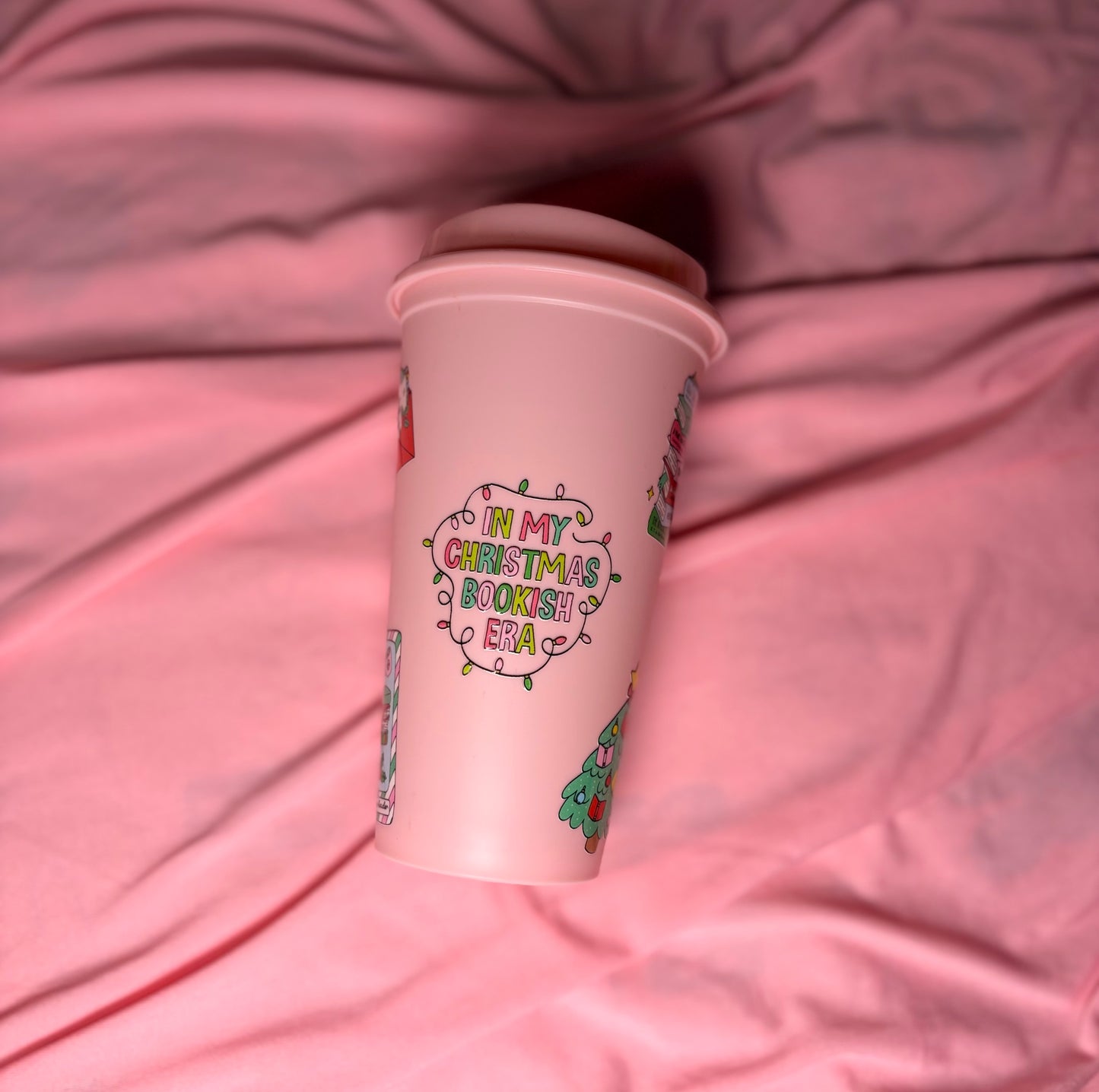 In my bookish christmas era hot cup