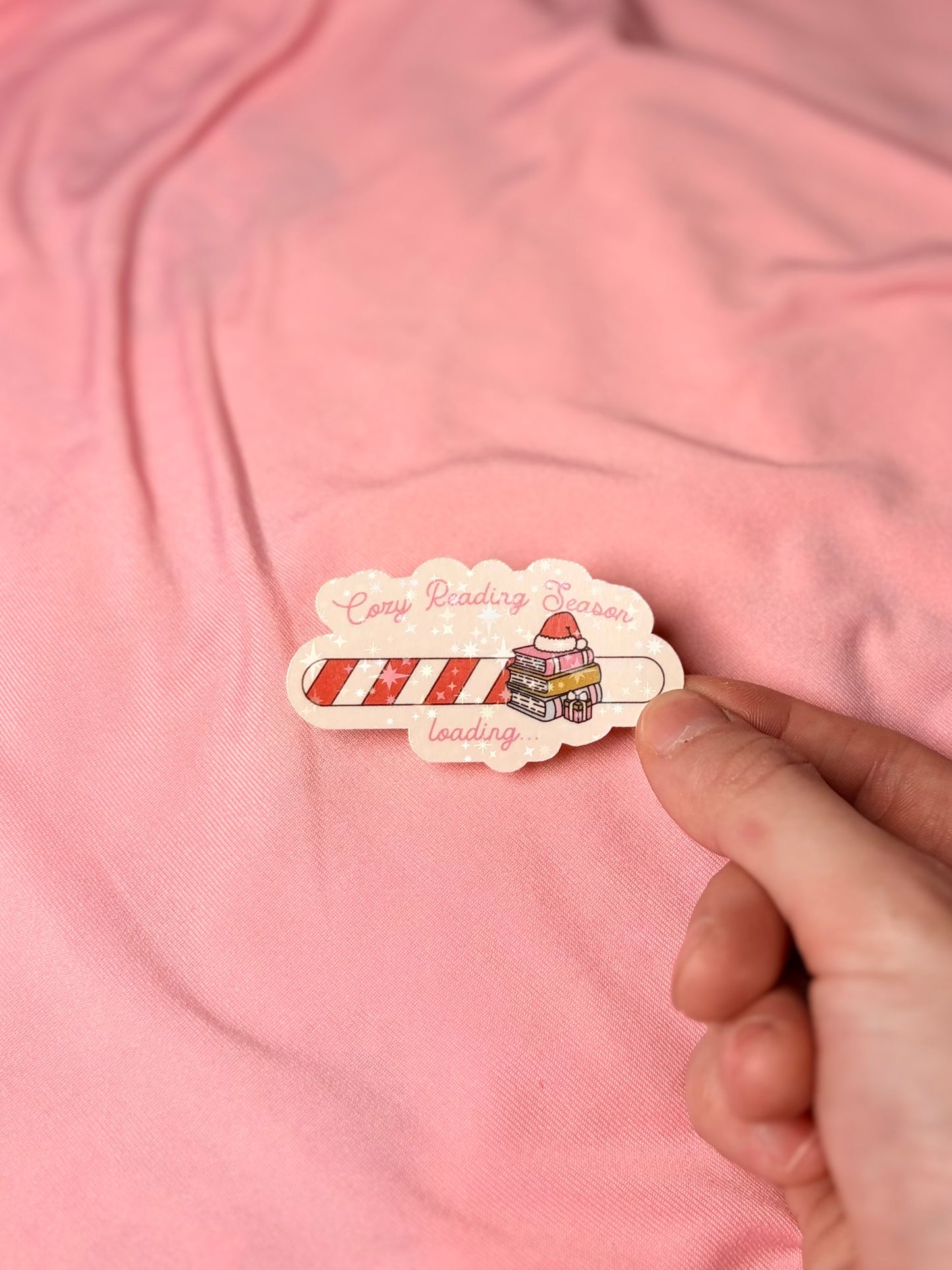 Cosy reading season Sticker