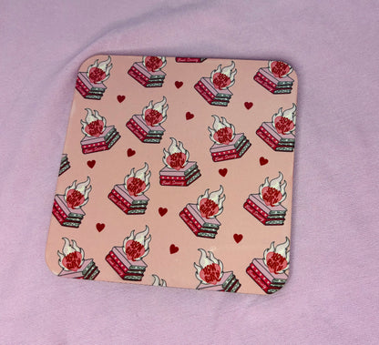 Slow Burn Book Society Coaster
