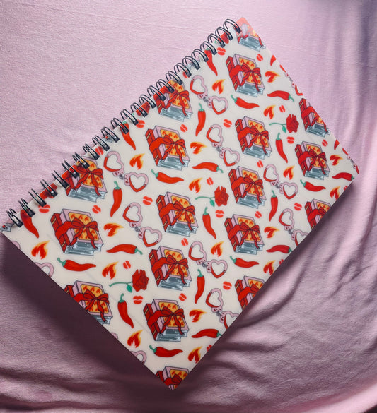 Spicy books notebook